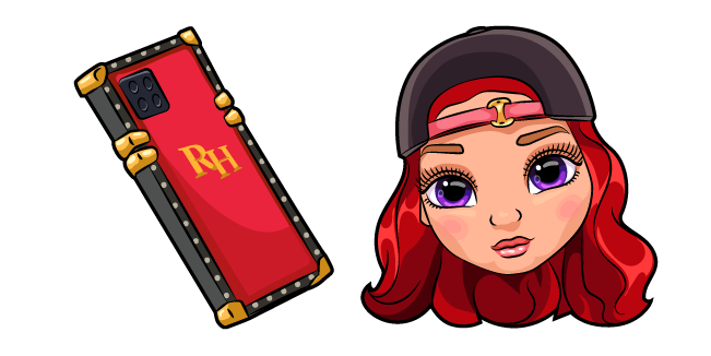 Rainbow High Ruby Anderson and Phone cursor – Custom Cursor