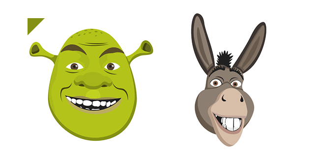 shrek donkey cartoon