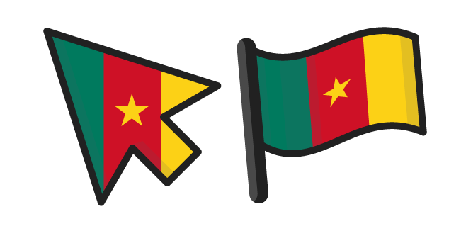 Cameroon Flag Cursor