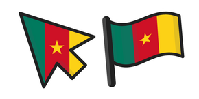 Курсор Флаг Камеруна