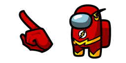 Among Us Flash Character Cursor