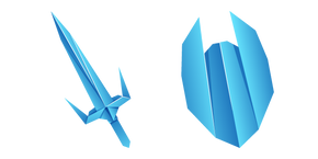 Origami Sword and Shield cursor