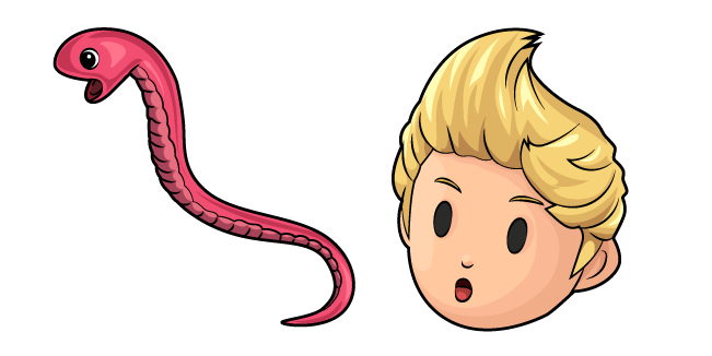 Mother 3 Lucas and Rope Snake Cursor