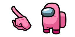 Among Us Kirby Character Cursor