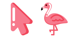 Minimal Flamingo Cursor