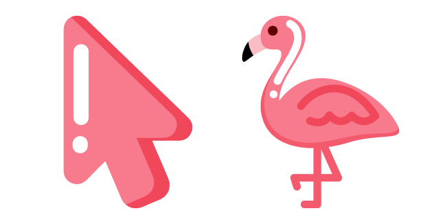 Минимальный Фламинго курсор