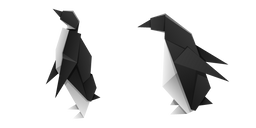 Origami Penguin Cursor