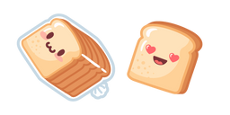 Cute Bread Curseur