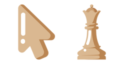 Minimal Chess Queen Curseur