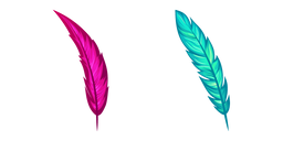 Feathers Enchanted with Magic Cursor