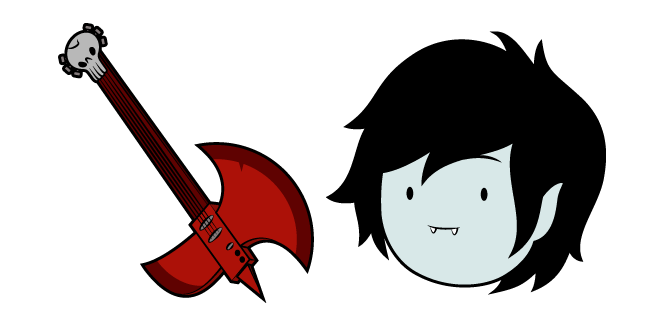 Adventure Time Marshall Lee and Guitar Cursor