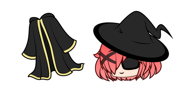 Gacha Life Rin and Cloak Cursor