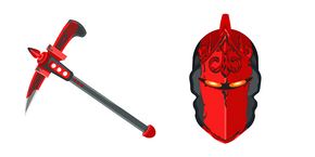 Fortnite Red Knight Skin Crimson Axe Curseur