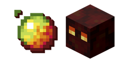 Minecraft Magma Cube and Magma Cream Cursor