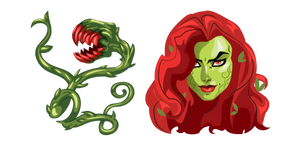 Poison Ivy and Mutant Flower Cursor