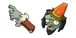 Plants vs. Zombies Conehead Zombie Curseur