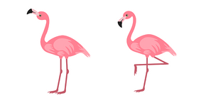 Flamingo Curseur