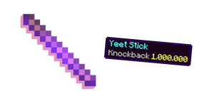 Курсор Minecraft Yeet Stick and Hint