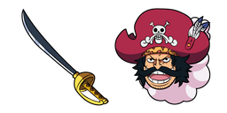 One Piece Roger and Ace Sword Cursor