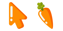 Minimal Carrot Curseur