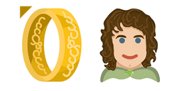 Lord of the Rings Frodo Baggins & One Ring Cursor