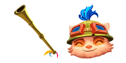 League of Legends Teemo and Blowgun Cursor