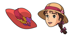 Howl's Moving Castle Sophie and Hat Cursor