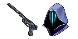 Valorant Omen and Soul Silencer Ghost Cursor