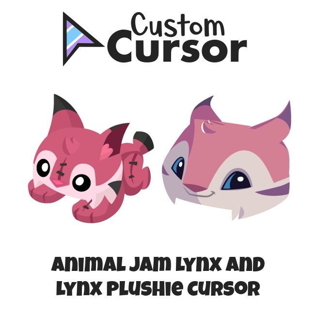 Animal Jam Lynx and Lynx Plushie Curseur Custom Cursor