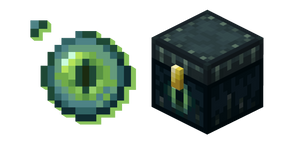 Ender Pearl and Eye of Ender custom cursor for Chrome