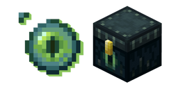 Minecraft Ender Chest and Eye of Ender Curseur