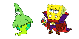 SpongeBob VampireBob and Ghost Patrick Curseur