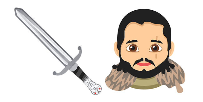 Game of Thrones Jon Snow Longclaw Sword Cursor