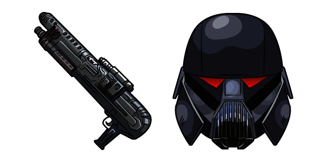 Star Wars Dark Trooper and Blaster Rifle Cursor