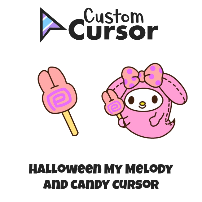 My Melody and Flowers cursor – Custom Cursor