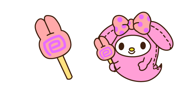 Halloween My Melody and Candy Cursor