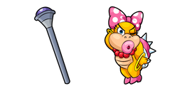 Super Mario Wendy O. Koopa and Magic Wand Cursor