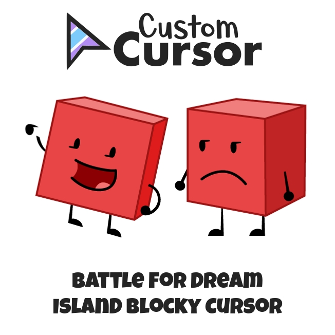 Battle for Dream Island Blocky Animated Cursor - Sweezy Custom Cursors