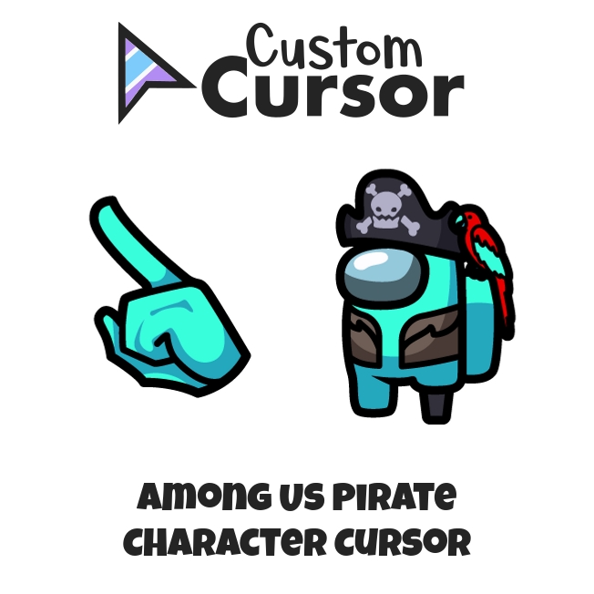 Among Us Pirate Character Cursor – Custom Cursor