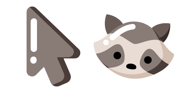 Minimal Raccoon Cursor