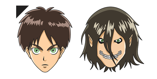 Attack on Titan Eren курсор