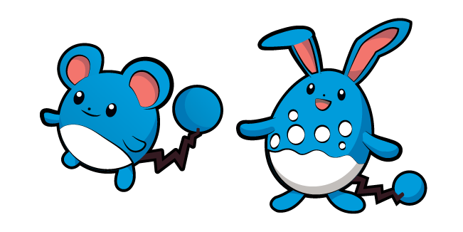 Pokemon Marill and Azumarill Cursor