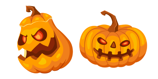 Halloween Jack-O'-Lantern Cursor