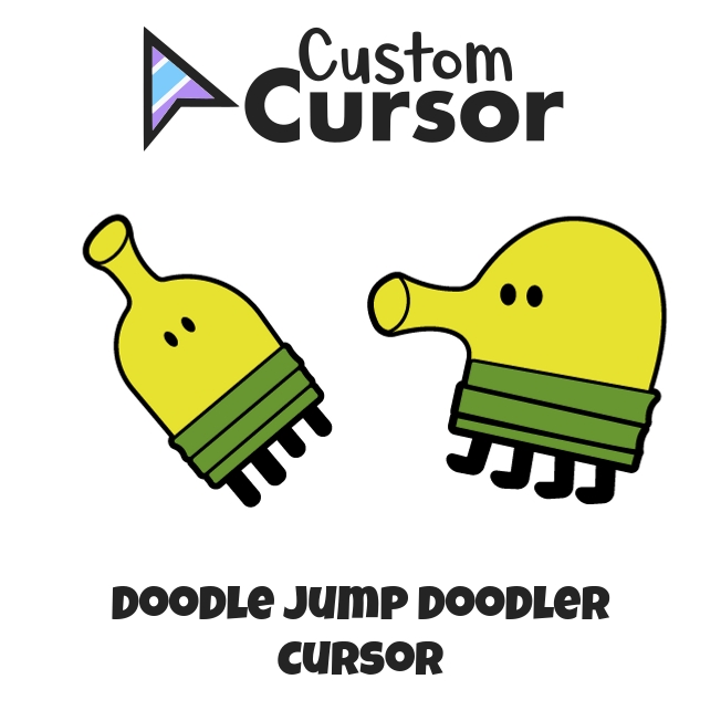 Doodle Jump Animated Cursor - Sweezy Custom Cursors