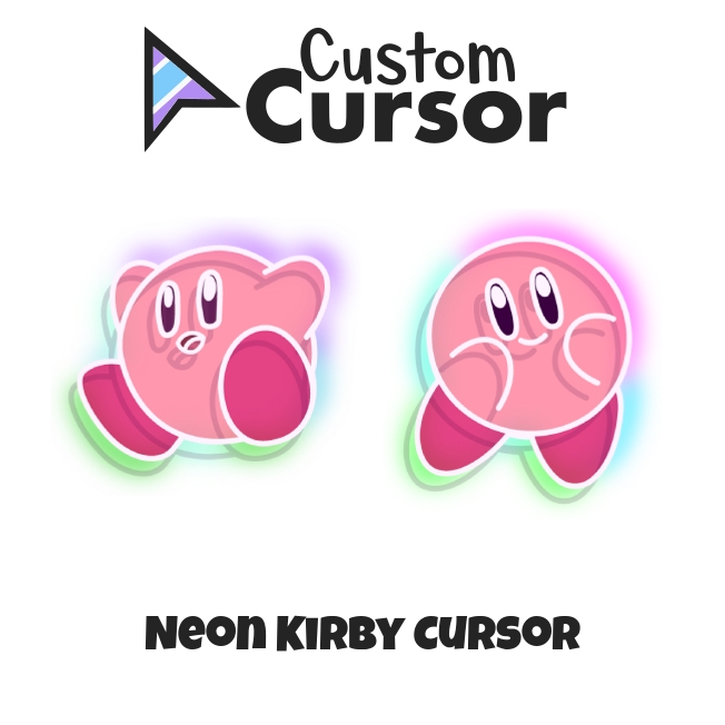 Pink Neon Star - Custom Cursor Trails