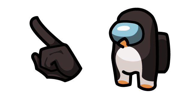 Among Us Penguin Character курсор