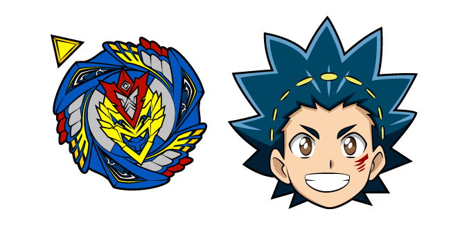 Beyblade Valt Aoi and Cho-Z Valkyrie Zenith Evolution  Cursor