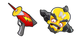 Crash Bandicoot Dr. Neo Cortex and Ray Gun Cursor