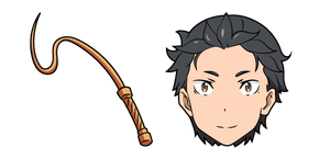 Re:Zero Natsuki Subaru and Guiltywhip cursor