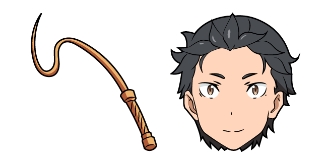 Re:Zero Natsuki Subaru and Guiltywhip Cursor